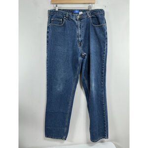 Men’s Excellent Condition BE Blues Blue Jeans 38x32 Loose Fit